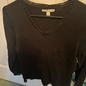 Elegant Black Women's Top